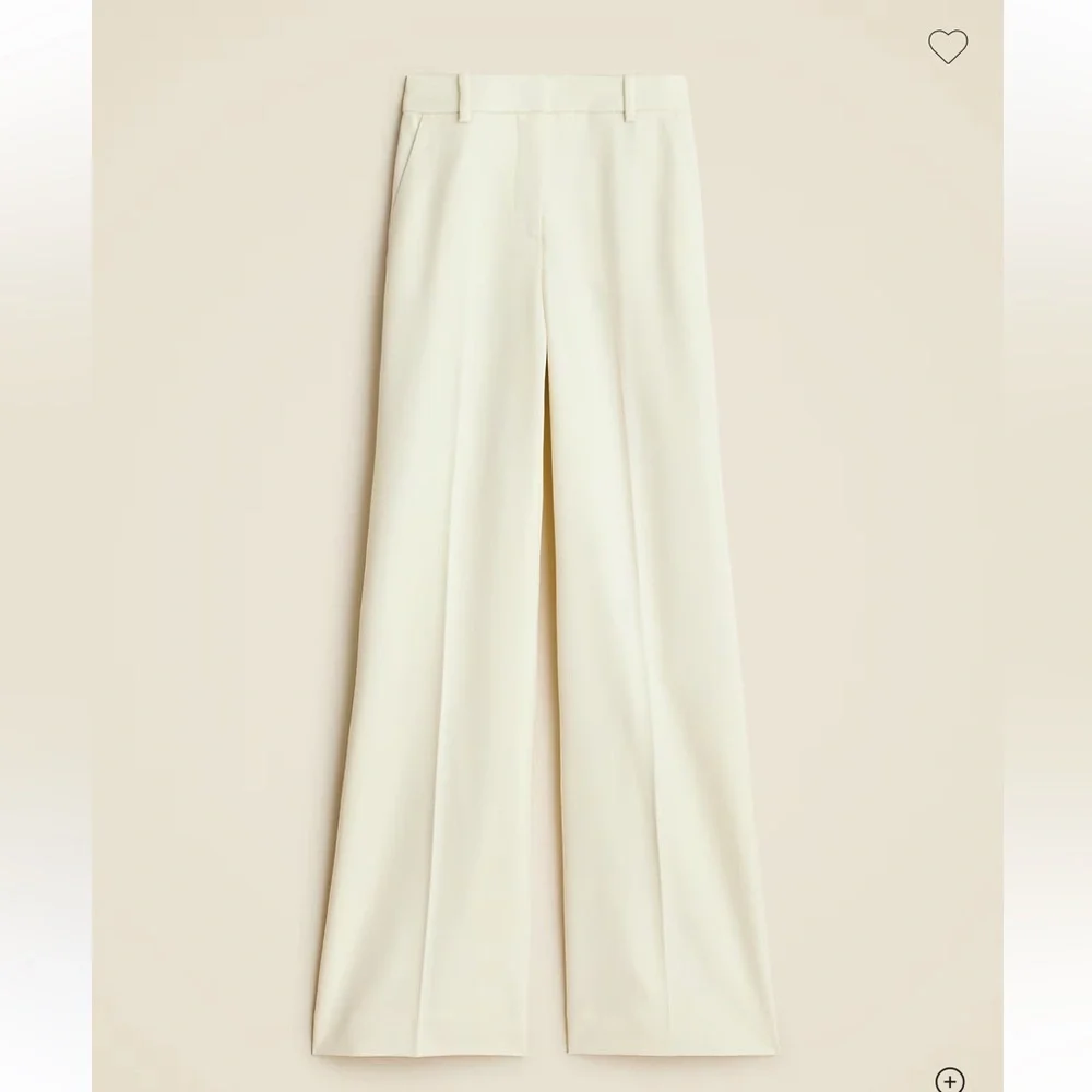 J.Crew Tall Carolina pant in wool-blend twill 4-Tall